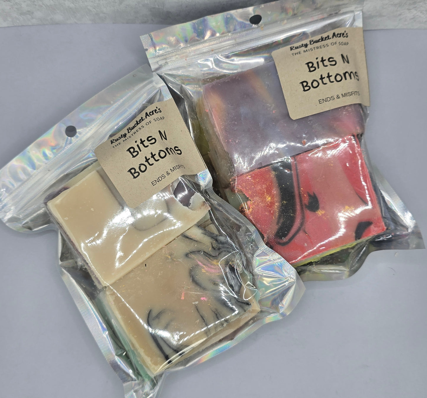 Bits and bottoms soap
