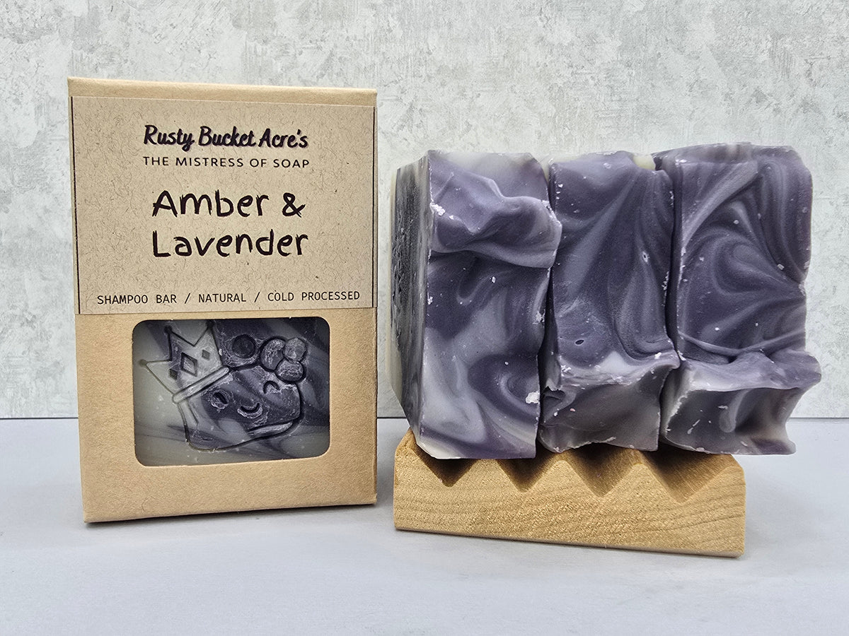 Amber & Lavender Shampoo Bar