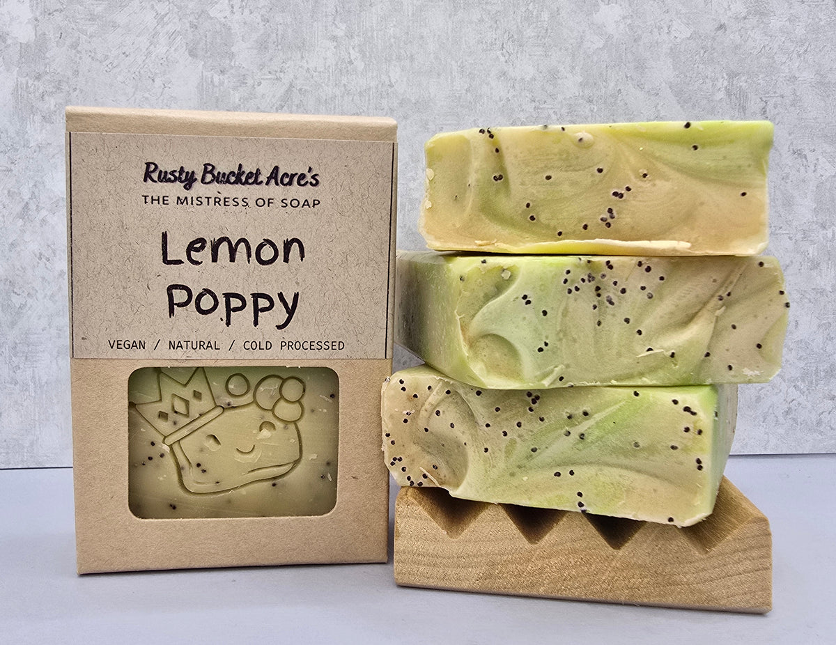 Lemon Poppy Soap