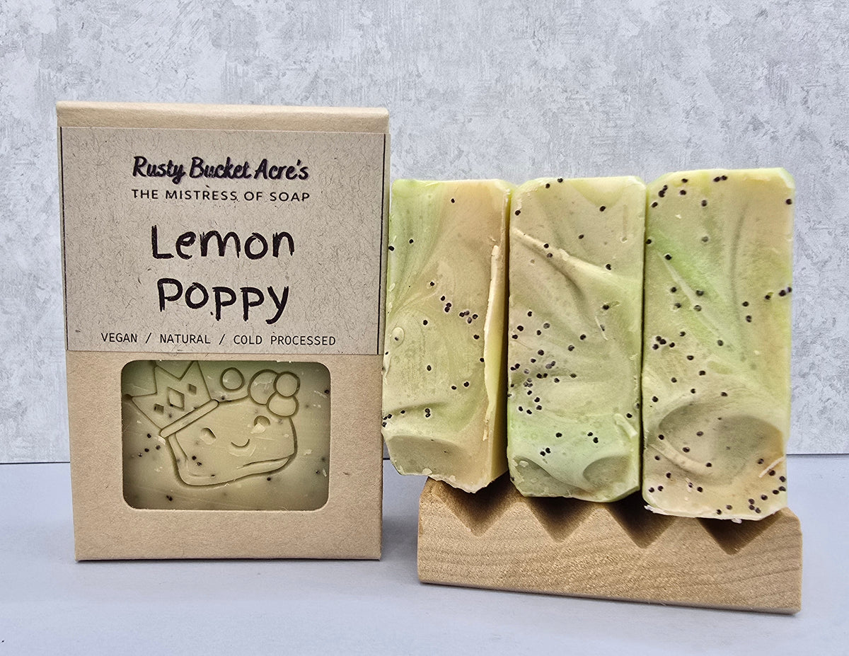 Lemon Poppy Soap