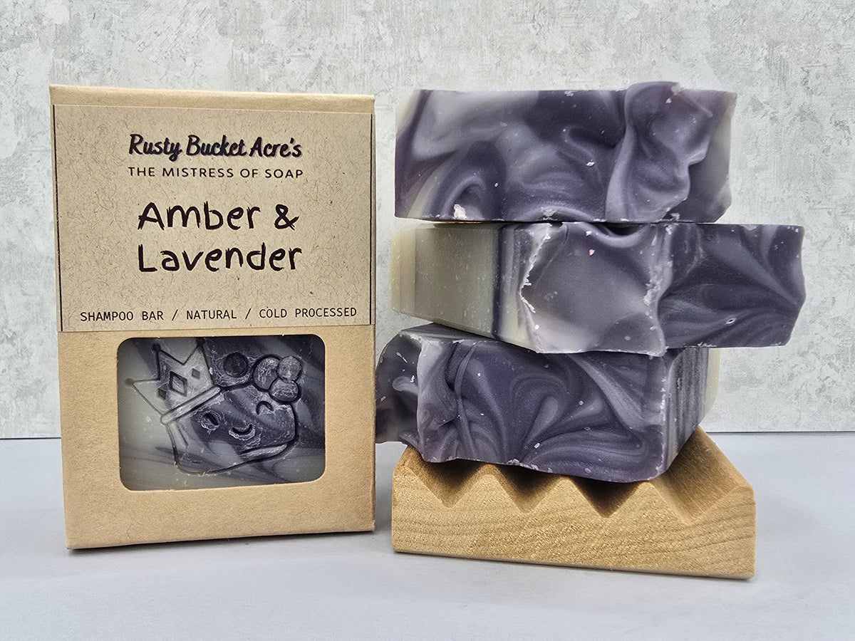 Amber & Lavender Shampoo Bar