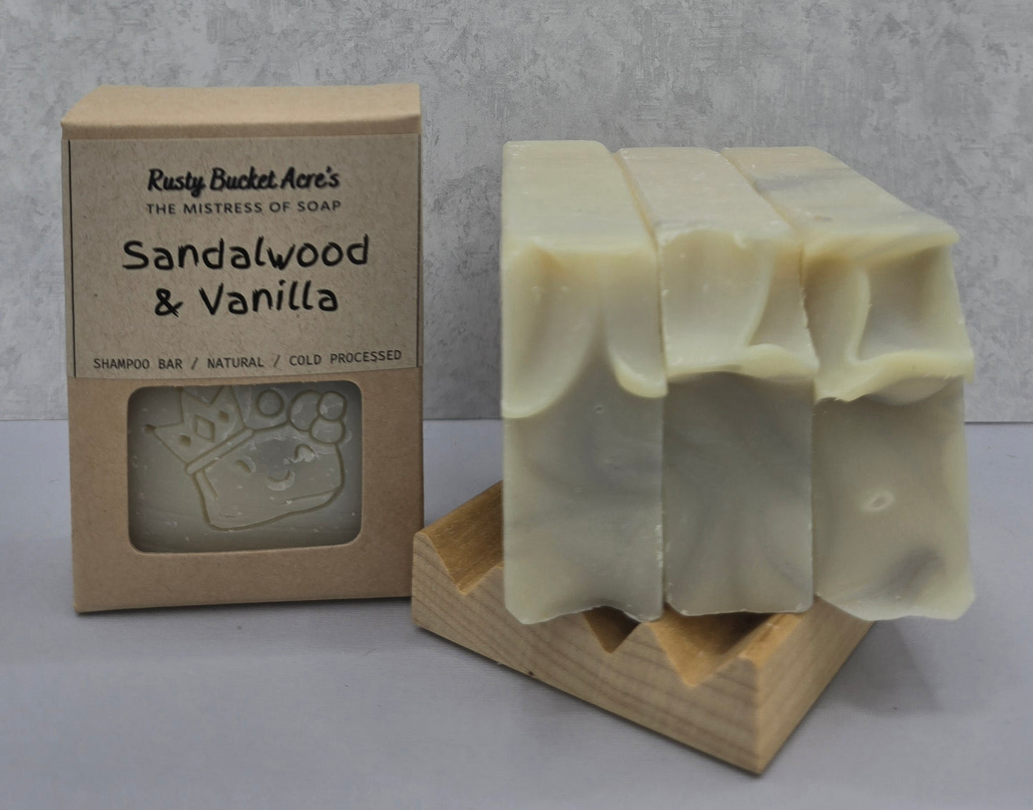 Sandalwood & Vanilla Shampoo Bar