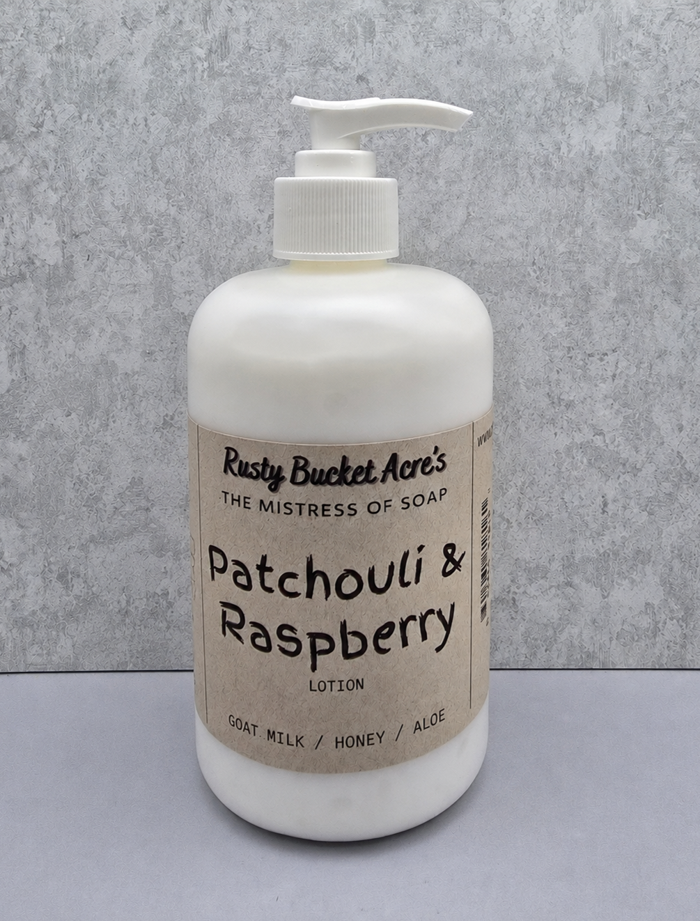 Patchouli & Raspberry Lotion
