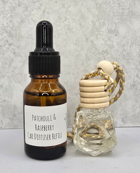 Patchouli & Raspberry Vehicle Air Freshener