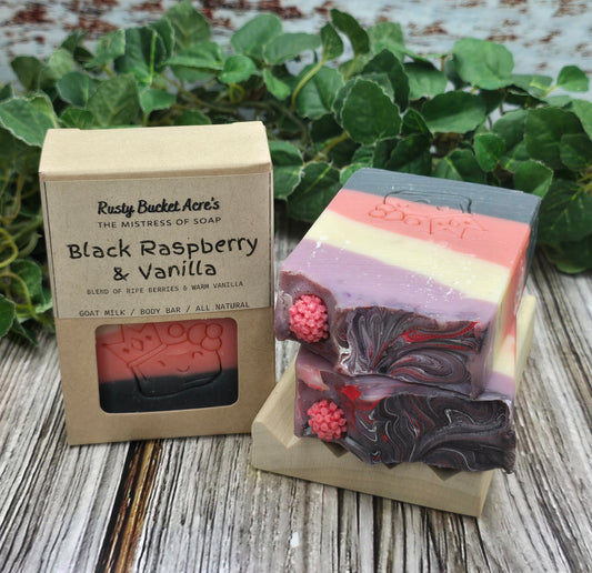 Black Raspberry Vanilla Soap